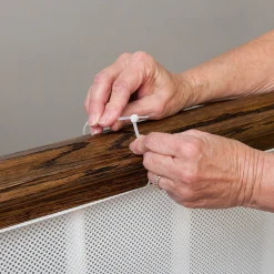 Mesh Rail Guard - White