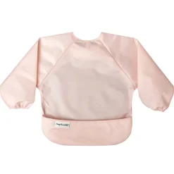 Mess-proof Full Sleeve Bib 2 Pack - Rose/ Burgundy