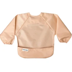Mess-proof Full Sleeve Bib 2 Pack - Sand / Cinnamon
