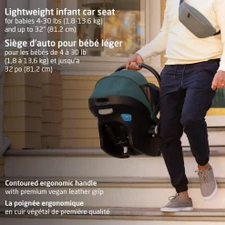 Mico Luxe+ Car Seat - Designer Black
