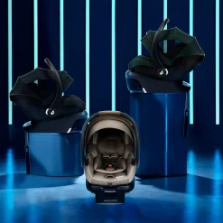 Mico Luxe+ Car Seat - Twillic Green