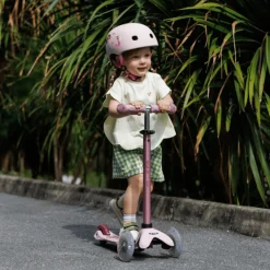 Micro Rock & Go LED Scooter - Dusty Rose