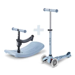 Micro Rock & Go LED Scooter - Ocean Slate