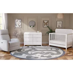 Milano Convertible Crib - White