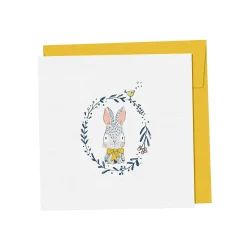Mini Baby Greeting Card - Bunny