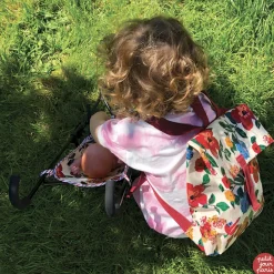 Mini Messenger Backpack Hibisc