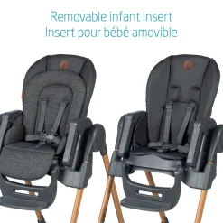 Minla 6-in-1 High Chair - Classic Graphite