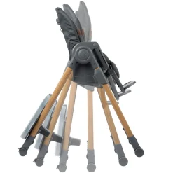 Minla 6-in-1 High Chair - Classic Graphite