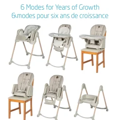 Minla 6-in-1 High Chair - Classic Oat