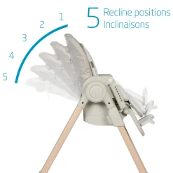 Minla 6-in-1 High Chair - Classic Oat