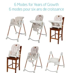Minla 6-in-1 High Chair - Sand Horizon