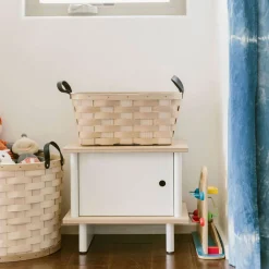 ML Nightstand - White/Natural