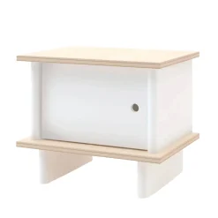 ML Nightstand - White/Natural