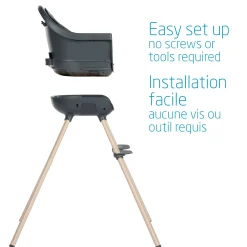 Moa 8-in-1 High Chair - Beyond Graphite