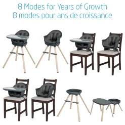 Moa 8-in-1 High Chair - Beyond Graphite