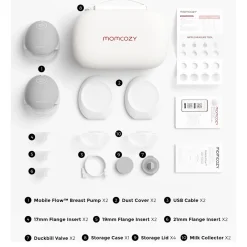 Mobile Flow M9 Hands-Free Breast Pump- Double