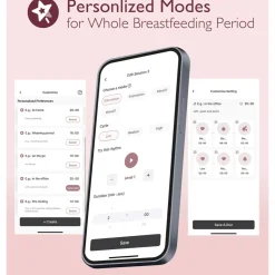 Mobile Flow M9 Hands-Free Breast Pump- Double