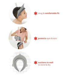 Moby Bath Visor - Grey