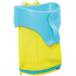 Moby Scoop and Splash Bath Toy Organizer - Blue/Yellow