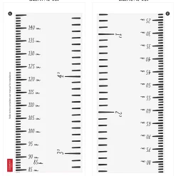 Modern Growth Chart EN - White