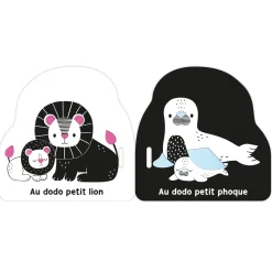 Mon Premier Livre Poussette en Noir et Blanc - Au Dodo