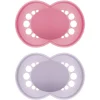 6-16months Orthodontic Pacifier Matte (2) - Pink