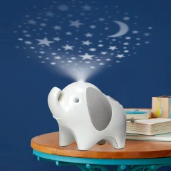 Moonlight and Melodies Nighlight Soother - Elephant