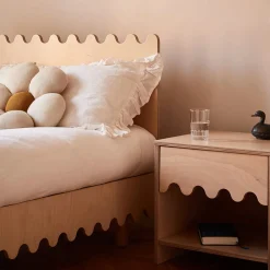 Moss Twin Bed - Natural