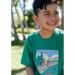 Mountain Bike Dog T-shirt 2-10y