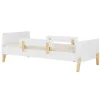 Muse Toddler Bed - White/Natural