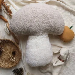Mushroom Cushion - Beige