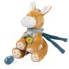 Musical Cuddly Leo the donkey 9"