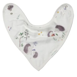 Muslin Bandana Bib (2) - Hedgehog