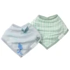 Muslin Bandana Bib Set-Magical