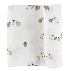 Muslin Blanket Bamboo Sheep - Special Edition Laura Lémerveil
