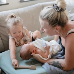 Muslin Changing Pad Cover - Green