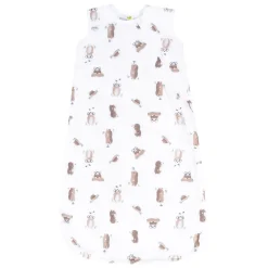 Muslin Sleep Bag 0-36 months - Taupe