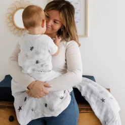 Muslin Sleep Bag 0-36 months - Sea