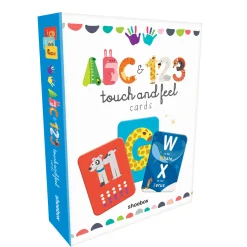 My ABC-123 Touch And Feel Card