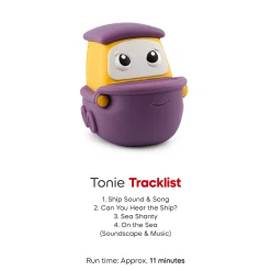 My First Tonies: Transportation Set - Airplane, Ship and Train Set of 3 (English)