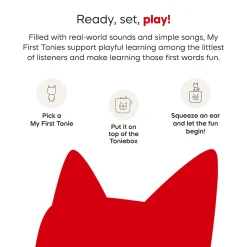 My First Tonies: Transportation Set - Airplane, Ship and Train Set of 3 (English)