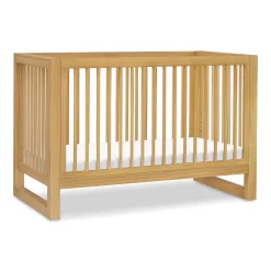 Nantucket 3-in-1 Convertible Crib with Toddler Bed Conversion Kit - Honey