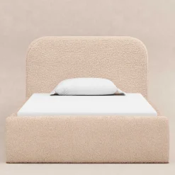 Nara Twin Bed |- Chai Shearling