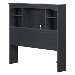 Navali Twin Bookcase Headboard - Blueberry