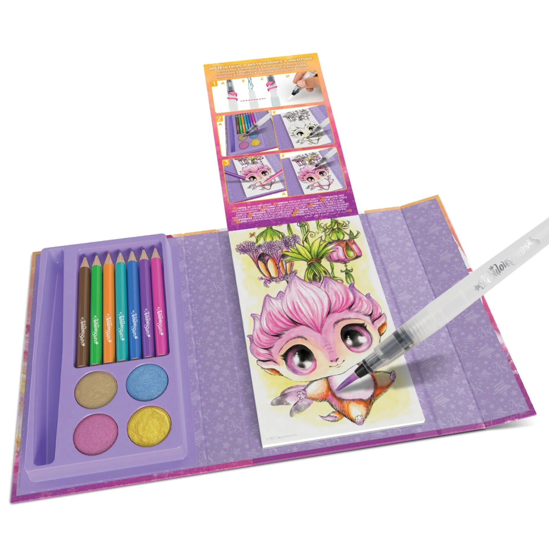 Nebulous Star Watercolor to Go