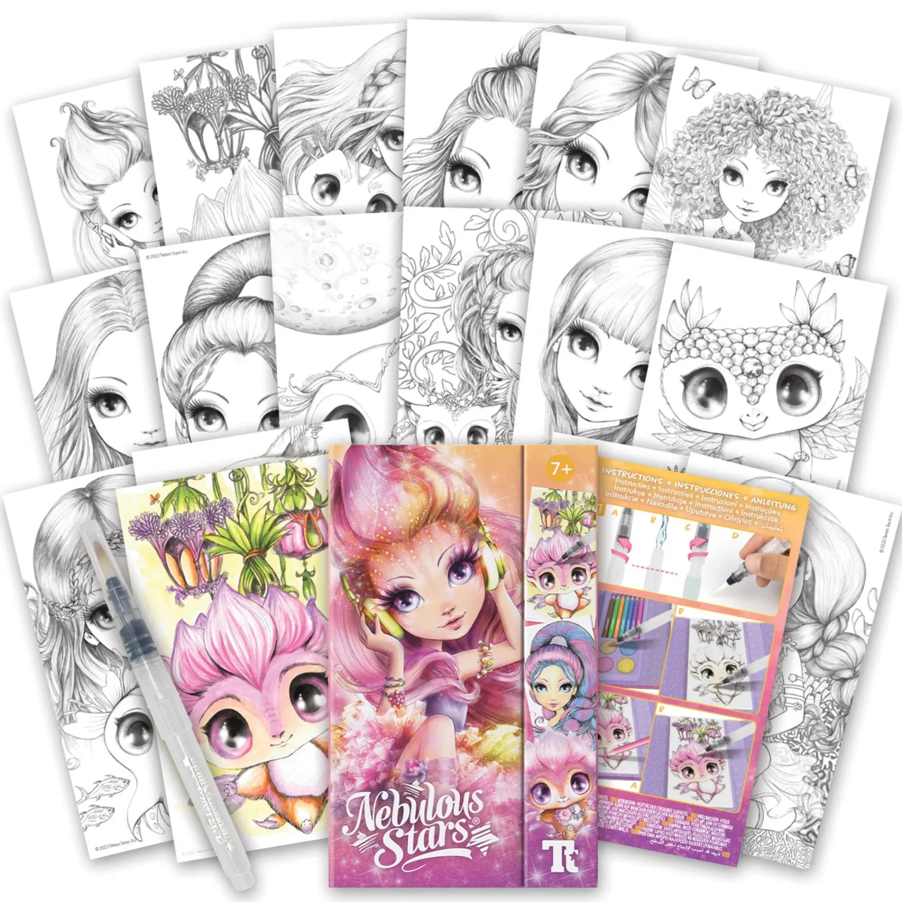 Nebulous Star Watercolor to Go