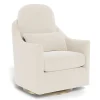 Nessa Rocking and Swivel Glider - Dune / Gold