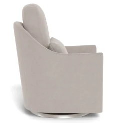 Nessa Rocking and Swivel Glider - Sand / Steel