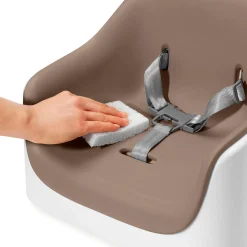 Nest Booster Seat with Removable Cushion - Taupe