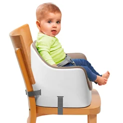 Nest Booster Seat with Removable Cushion - Taupe